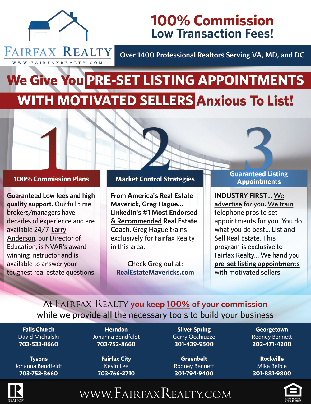 Fairfax Realty Ad