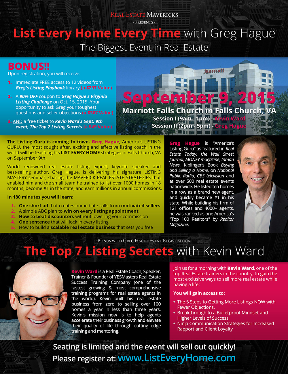 Greg Hague - Falls Church Flyer