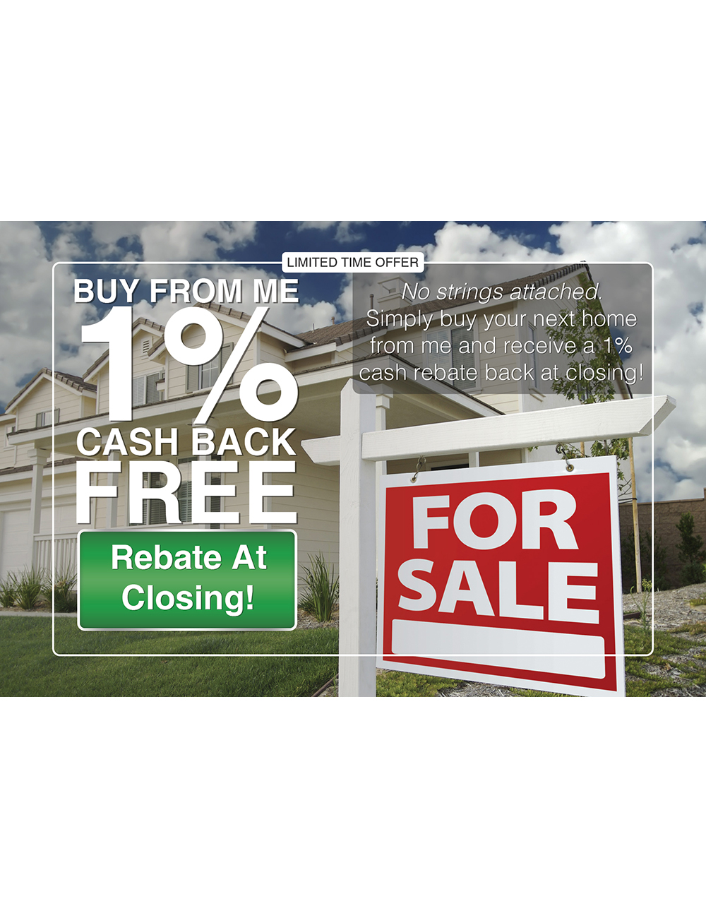 Real Estate Postcard
