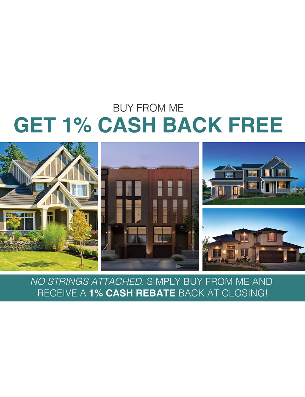 Real Estate Postcard