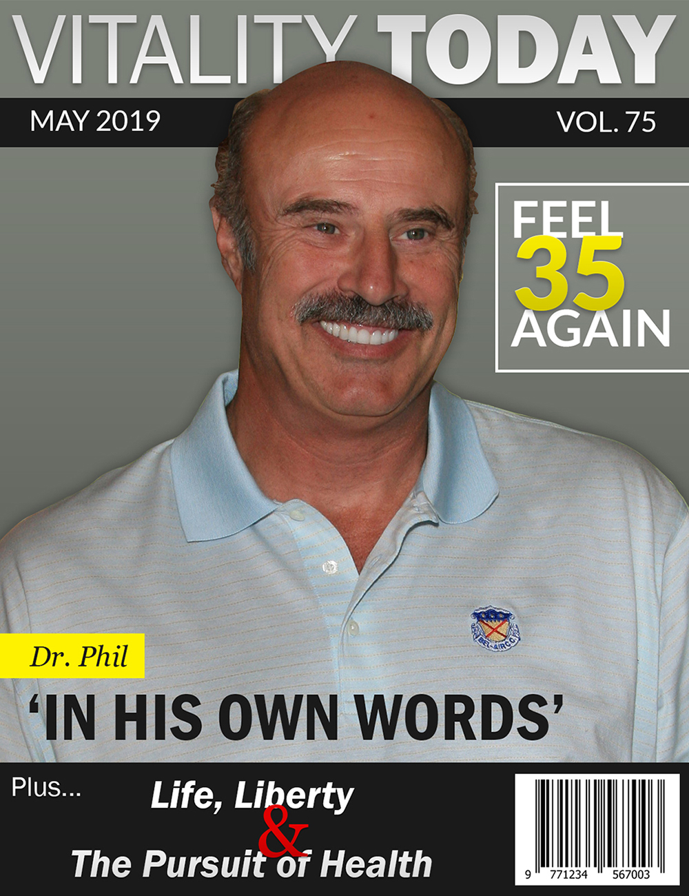 Magazine Concept Art - Vitality Today